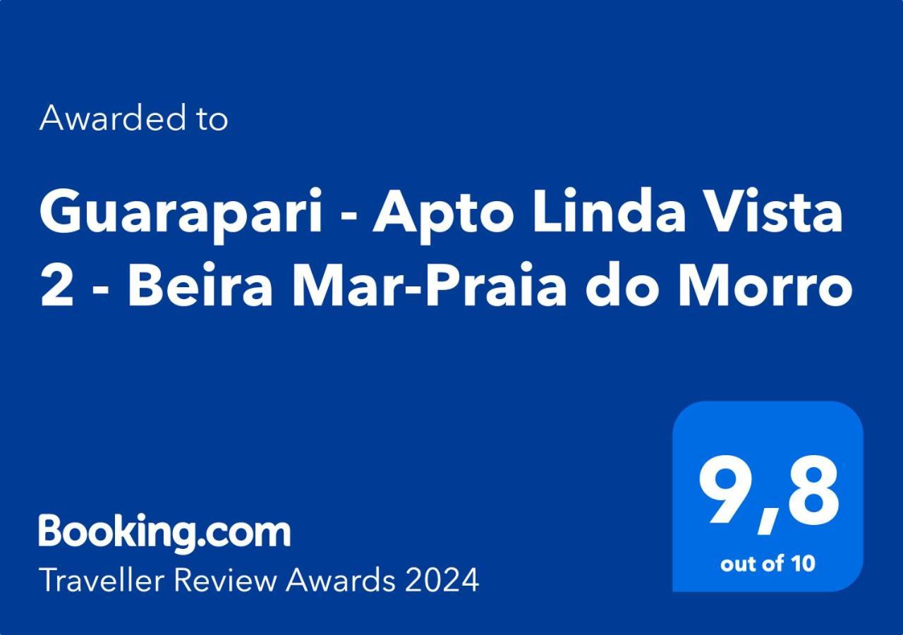 Guarapari - Apto Linda Vista 2 - Beira Mar-Praia Do Morro מראה חיצוני תמונה